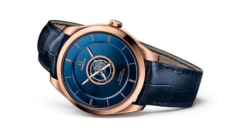 omega de ville tourbillon blue price